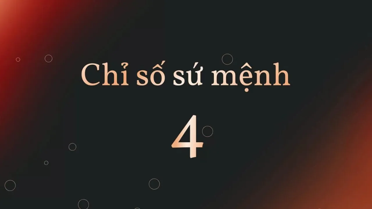 chỉ số sứ mệnh 4
