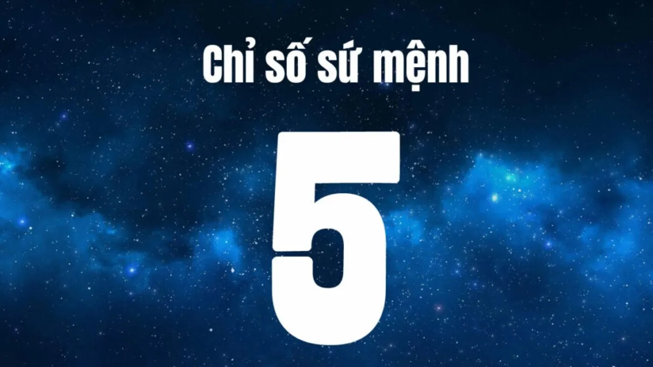 chỉ số sứ mệnh 5